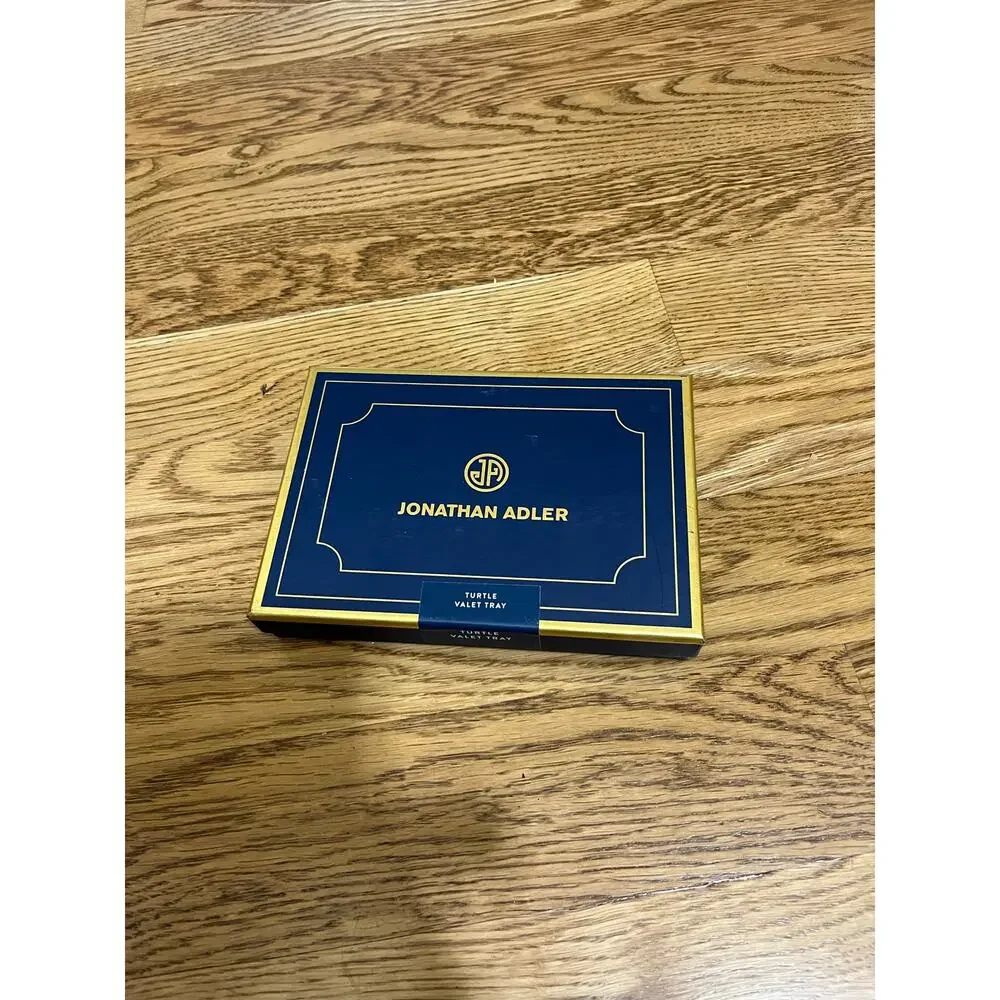 RARE NWT 100% Authentic Jonathan Adler Turtle Valet Tray Luxury Designer Premium